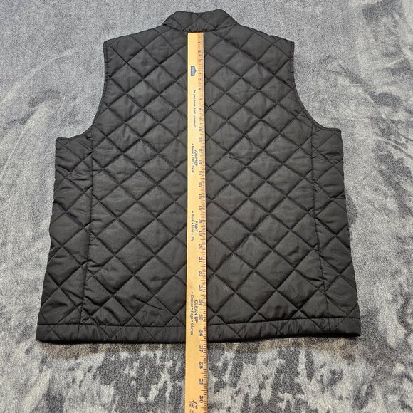 Hawke & Co Sport Performance Puffer Vest Mens Large black quilted full zip - Picture 11 of 12